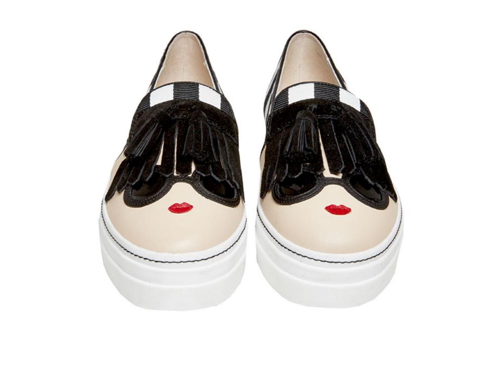 My Superficial Endeavors: Alice and Olivia Stace Face Slip On 